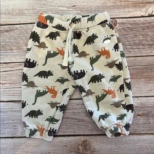Old Navy Cream Dinosaur Print Joggers